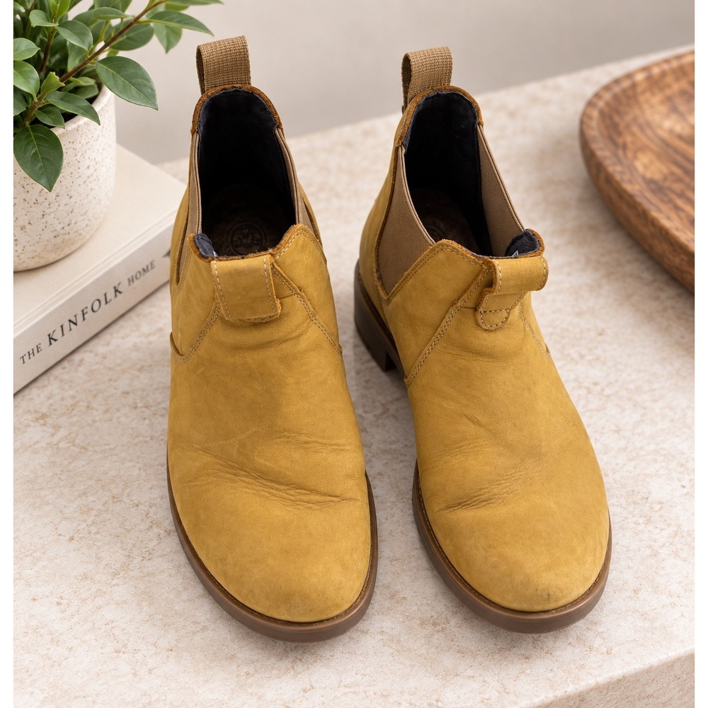 Lems Chelsea Boot Tuff Wheat Leather Minimalist Barefoot Shoes Mens 12.5 W 14